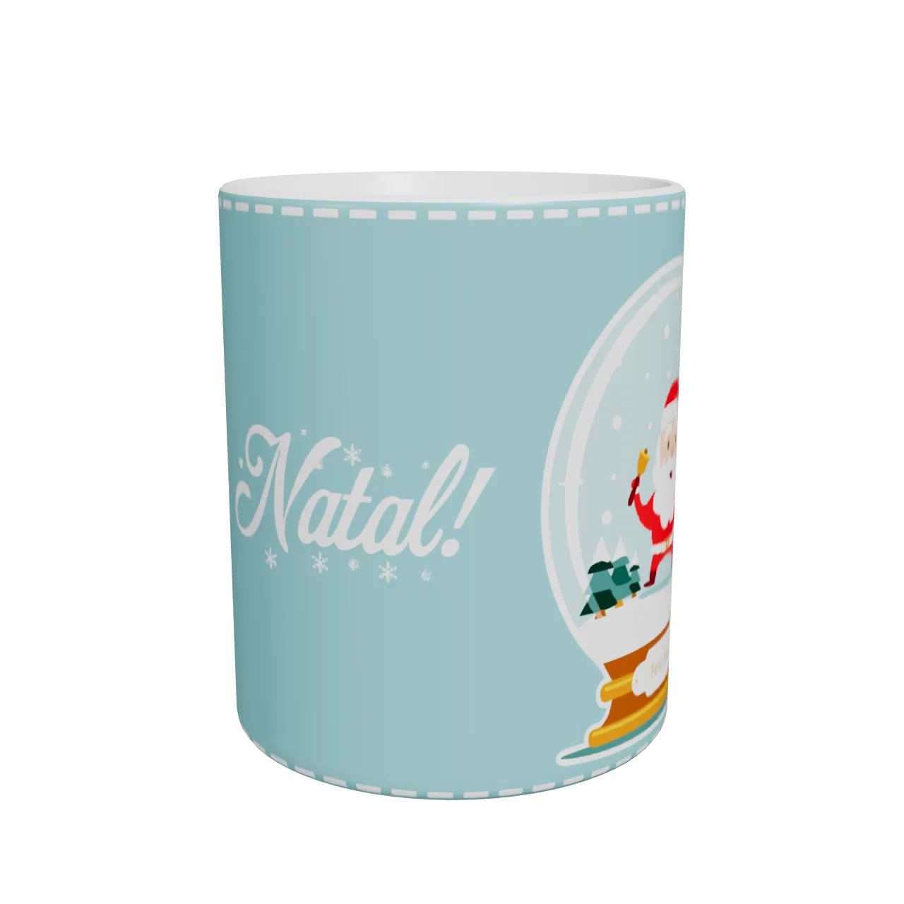 Caneca Magia do Natal · Frente da caneca