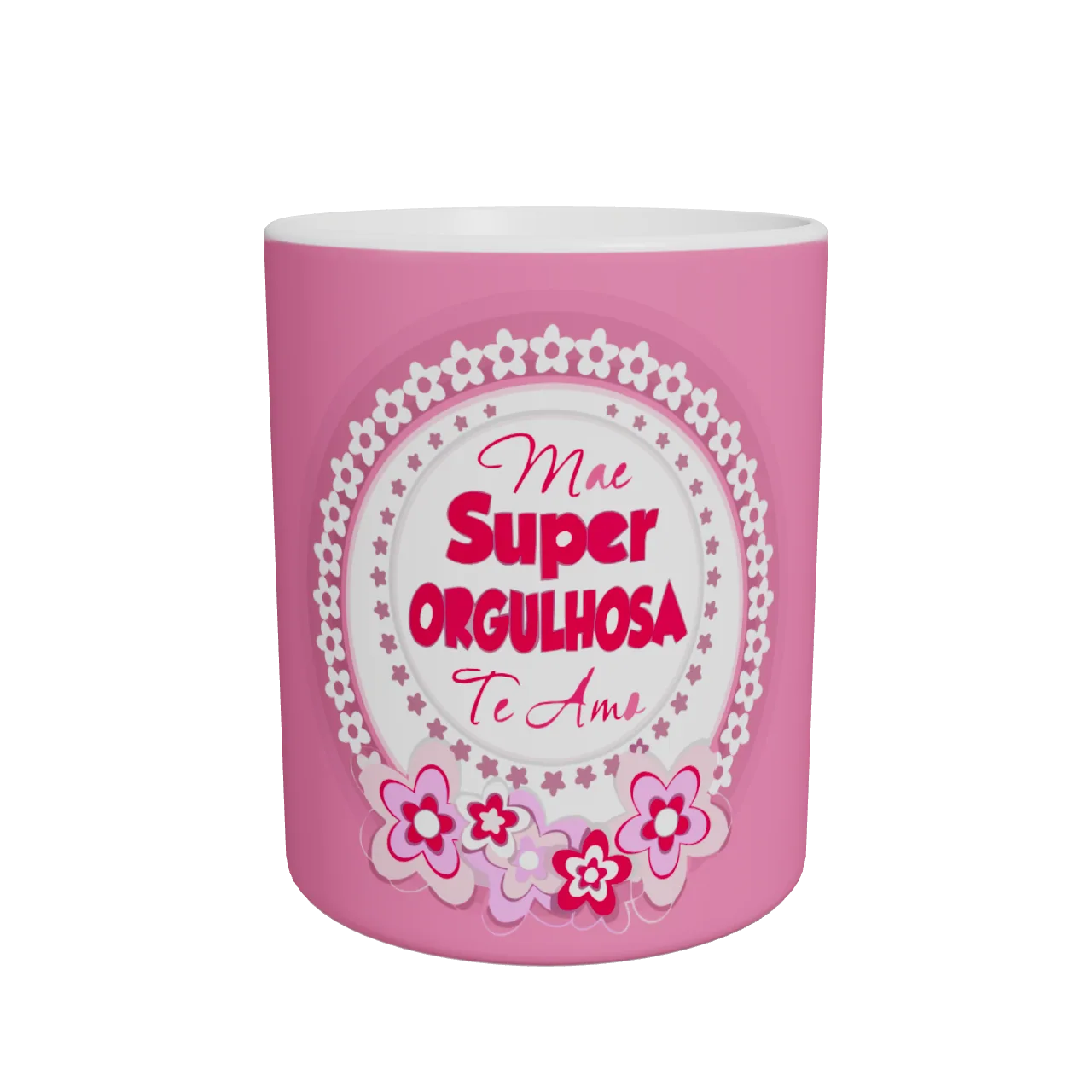 Caneca Minha Mãe, Meu Orgulho · Frente da caneca