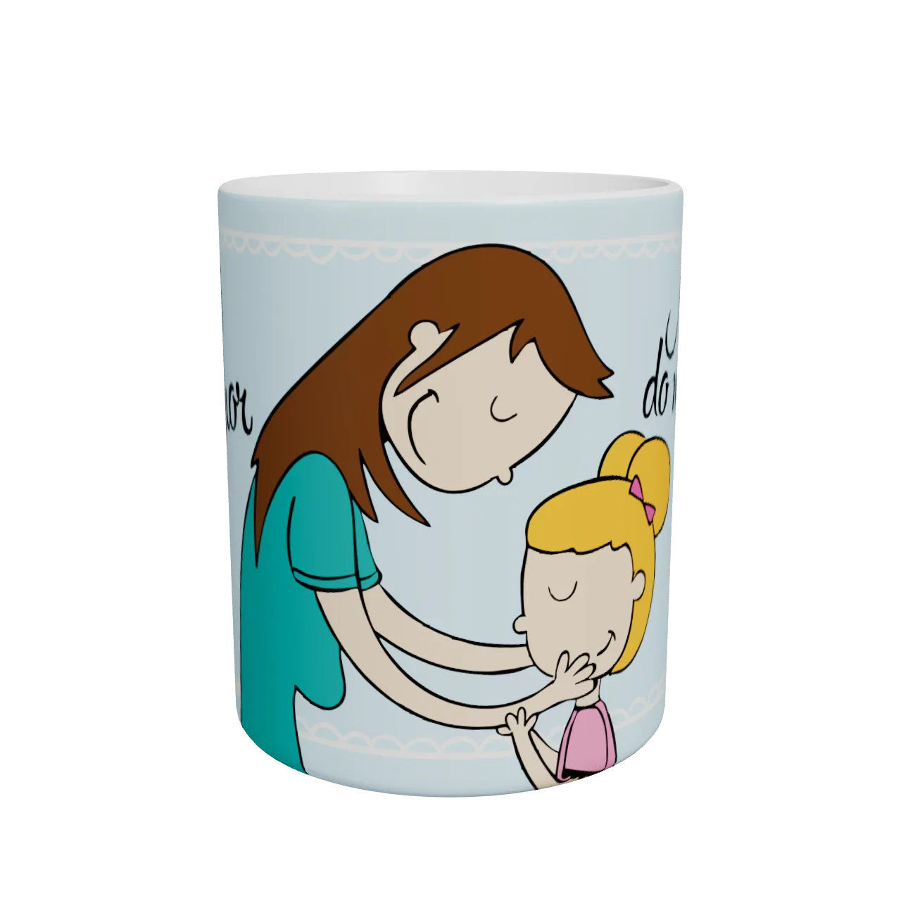 Caneca Melhor Mãe do Mundo · Frente da caneca
